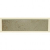 Daltile Brixton Bone 3 in. x 12 in. Glazed Ceramic Bullnose Wall Tile-BX01S43C91P1 202621760