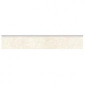 Daltile Chamber Cliff Straw 3 in. x 18 in. Glazed Ceramic Floor and Wall Bullnose Tile-CC06P43H9CC1P1 206063507