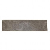 Daltile Continental Slate English Gray 3 in. x 12 in. Porcelain Bullnose Floor and Wall Tile-CS57S43C91P1 202624034