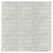 Daltile Egyptian Glass Opal 12 in. x 12 in. x 6 mm Glass Face-Mounted Mosaic Wall Tile-EG0711PM1P 203719913