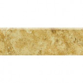 Daltile Heathland Amber 2 in. x 6 in. Glazed Ceramic Bullnose Wall Tile-HL03S42691P2 203719538