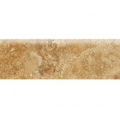 Daltile Heathland Amber 3 in. x 9 in. Glazed Ceramic Bullnose Wall Tile-HL03S43091P2 203719539