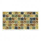 Daltile Heathland Sunset 12 in. x 24 in. x 8 mm Glazed Ceramic Mosaic Floor and Wall Tile-HL0822MS1P2 203719341