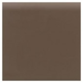 Daltile Matte Artisan Brown 6 in. x 6 in. Ceramic Surface Bullnose Wall Tile-0744S46691P1 202627622