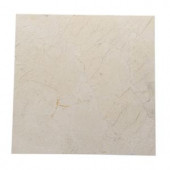 Daltile Natural Stone Collection Crema Marfil 12 in. x 12 in. Marble Floor and Wall Tile (10 sq. ft. / case)-M72212121L 202646802