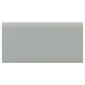 Daltile Rittenhouse Square Desert Gray 3 in. x 6 in. Ceramic Bullnose Wall Tile-X114S4369MOD1P2 202628821