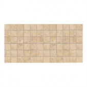 Daltile Salerno Nubi Bianche 12 in. x 24 in. x 6 mm Ceramic Mosaic Floor and Wall Tile-SL8122MS1P2 202646494