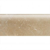 Daltile Sandalo Acacia Beige 2 in. x 6 in. Ceramic Bullnose Wall Tile-SW91S42691P2 203719652