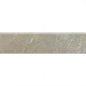 Daltile Sandalo Castillian Gray 3 in. x 12 in. Ceramic Bullnose Wall and Floor Tile-SW92P43C9S1P2 203719661