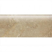 Daltile Sandalo Raffia Noce 3 in. x 9 in. Ceramic Bullnose Wall Tile-SW93S43091P2 203719683