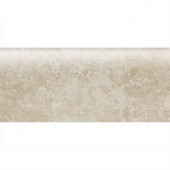 Daltile Sandalo Serene White 3 in. x 9 in. Ceramic Bullnose Wall Tile-SW90S43091P2 203719643