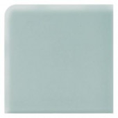 Daltile Semi-Gloss Spa 4-1/4 in. x 4-1/4 in. Ceramic Bullnose Corner Trim Wall Tile-0148SCRL44491P1 202625056