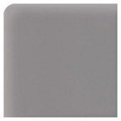 Daltile Semi-Gloss Suede Gray 2 in. x 2 in. Ceramic Bullnose Outcorner Wall Tile-0182SN42691P2 202629662
