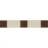 Daltile Veranda Multicolor 3-1/4 in. x 20 in. Deco F Porcelain Border Floor and Wall Tile-P515320DECOF1P 202653523