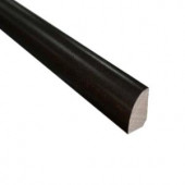 Dark Exotic 3/4 in. Thick x 3/4 in. Wide x 78 in. Length Hardwood Quarter Round Molding-LM6621 203046833