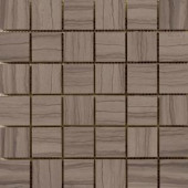 Emser Metro Taupe 12 in. x 12 in. x 10.41 mm Marble Mesh-Mounted Mosaic Tile-1109551 204765728