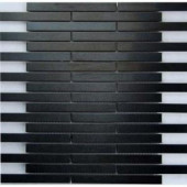 Epoch Architectural Surfaces Dancez Electric Slide Brushed Metal 12 in. x 12 in.Mesh Mesh Mounted Tile (5 sq. ft. / case)-ELECTRIC SLIDE-1441 203434304