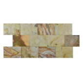 FastStone+ Indian Autumn 6 in. x 9 in. Slate Peel and Stick Wall Tile (4.5 sq. ft. / pack)-70-045-03-01 207041337