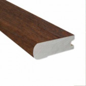 Handscraped Hickory Cocoa 0.81 in. Thick x 3 in. Wide x 78 in. Length Flush-Mount Stairnose Molding-LM6765 203438443