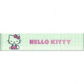 Hello Kitty Easy Classic Cute Pink 1.8 in. x 8 in. Ceramic Wall Tile-HKD020202 205184576