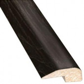 Heritage Mill Hickory Ebony 0.88 in. Thick x 2 in. Wide x 78 in. Length Hardwood Carpet Reducer/Baby T-Molding-LM7357 206284578