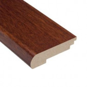 Home Legend Brazilian Cherry 3/8 in. Thick x 3-3/8 in. Wide x 78 in. Length Hardwood Stair Nose Molding-HL505SNH 202639434