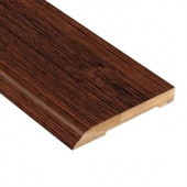 Home Legend Brushed Horizontal Rainforest 1/2 in. Thick x 3-3/4 in. Wide x 94 in. Length Bamboo Wall Base Molding-HL606WB 203579412