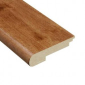 Home Legend Cherry Natural 3/8 in. Thick x 3-3/8 in. Wide x 78 in. Length Hardwood Stair Nose Molding-HL503SNH 202639359