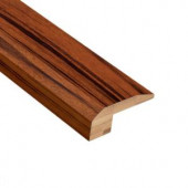 Home Legend Exotic Tigerwood 5/8 in. Thick x 2-1/8 in. Wide x 78 in. Length Bamboo Carpet Reducer Molding-HL401CR 203579398
