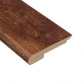 Home Legend Fremont Walnut 3/8 in. Thick x 3-1/2 in. Wide x 78 in. Length Hardwood Stair Nose Molding-HL134SNH 202948591
