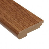 Home Legend High Gloss Elm Sand 3/4 in. Thick x 3-1/2 in. Wide x 78 in. Length Hardwood Stair Nose Molding-HL104SNS 202061249