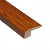Home Legend High Gloss Oak Gunstock 1/2 in. Thick x 2-1/8 in. Wide x 78 in. Length Hardwood Carpet Reducer Molding-HL110CRP 202064976