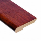 Home Legend High Gloss Santos Mahogany 1/2 in. Thick x 3-1/2 in. Width x 78 in. Length Hardwood Stair Nose Molding-HL15SNP 203113901