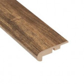 Home Legend Los Feliz Walnut 7/16 in. Thick x 2-1/4 in. Wide x 94 in. Length Laminate Stair Nose Molding-HL1010SN 203332492