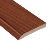 Home Legend Matte Bailey Mahogany 1/2 in. Thick x 3-1/2 in. Wide x 94 in. Length Hardwood Wall Base Molding-HL304WB 206343193