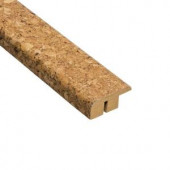 Home Legend Natural 3/8 in. Thick x 1-3/8 in. Wide x 47 in. Length Cork Carpet Reducer Molding-HL9318CR47 100676546
