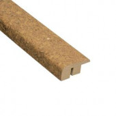 Home Legend Natural Basket Weave 1/2 in. Thick x 1-7/16 in. Wide x 78 in. Length Cork Carpet Reducer Molding-HL9320CR 100657815