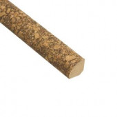 Home Legend Natural Herringbone 3/4 in. Thick x 3/4 in. Wide x 94 in. Length Cork Quarter Round Molding-HL9312QR 100657845