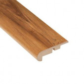 Home Legend Pacific Hickory 7/16 in. Thick x 2-1/4 in. Wide x 94 in. Length Laminate Stair Nose Molding-HL1016SN 203332586