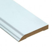 Home Legend Primed 1/2 in. Thick x 3-3/4 in. Wide x 96 in. Length MDF Wall Base Molding-WHT96WB 202501196