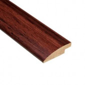 Home Legend Strand Woven Cherry 9/16 in. Thick x 2 in. Wide x 78 in. Length Bamboo Hard Surface Reducer Molding-HL203HSR 202647110