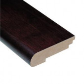 Home Legend Walnut Java 3/8 in. Thick x 3-1/2 in. Wide x 78 in. Length Hardwood Stair Nose Molding-HL128SNH 202064589