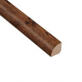 Home Legend Wire Brushed Gunstock Oak 3/4 in. Thick x 3/4 in. Wide x 94 in. Length Hardwood Quarter Round Molding-HL316QR 206405915