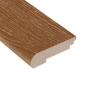 Home Legend Wire Brushed Heritage Oak 3/8 in. Thick x 3-3/8 in. Wide x 78 in. Length Hardwood Stair Nose Molding-HL145SNH 203858589