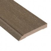 Home Legend Wire Brushed Hickory Grey 1/2 in. Thick x 3-1/2 in. Wide x 94 in. Length Hardwood Wall Base Molding-HL318WB 206406001