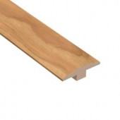 Home Legend Wire Brushed Natural Hickory 3/8 in. Thick x 2 in. Wide x 78 in. Length Hardwood T-Molding-HL199TM 205949856