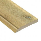 Home Legend Wire Brushed White Oak 1/2 in. Thick x 3-1/2 in. Wide x 94 in. Length Hardwood Wall Base Molding-HL315WB 206405812