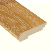 Home Legend Wire Brushed Wilderness Oak 3/8 in. Thick x 3-3/8 in. Wide x 78 in. Length Hardwood Stair Nose Molding-HL150SNH 203858591