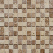 Instant Mosaic 12 in. x 12 in. Peel and Stick Natural Stone Wall Tile-EKB-04-104 204312783