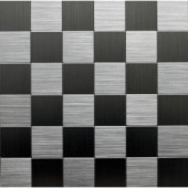 Instant Mosaic Peel and Stick Metal Wall Tile - 3 in. x 6 in. Tile Sample-SAMPLE03-104 206585400